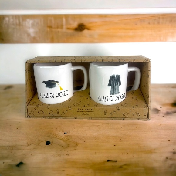 Rae Dunn Class of 2020 Mug Set - Picture 2 of 6